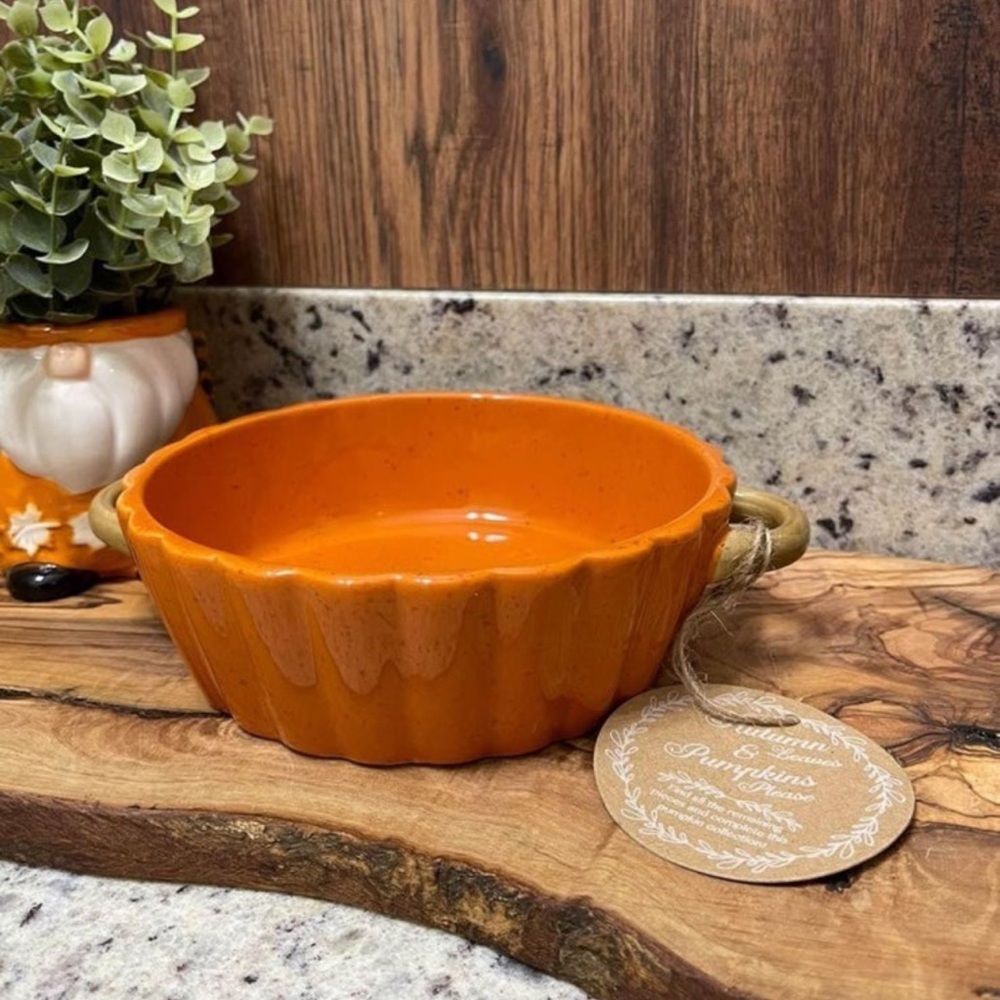 🆕 10 Strawberry Street | Pumpkin Dish / Casserole With Handles!